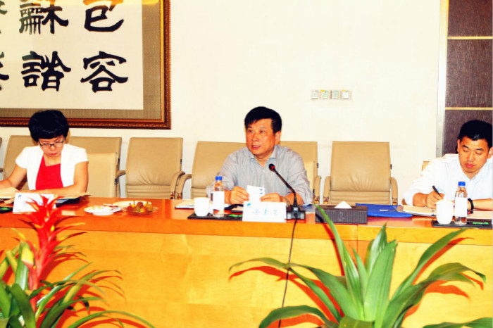 浙江省金融辦副主任徐素榮一行蒞臨我司調研