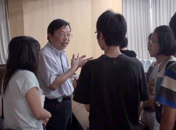 執(zhí)行總裁徐剛為大學生做主題講座